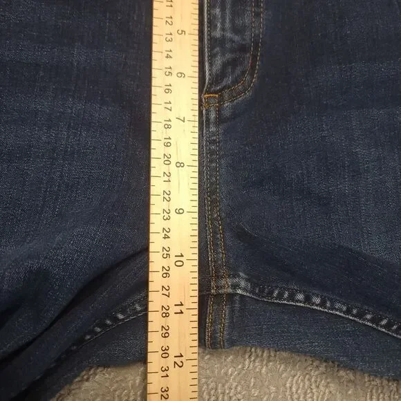 Duluth Trading Womens 14 (34x30) Jeans Stretch Blue Denim - Picture 8 of 10